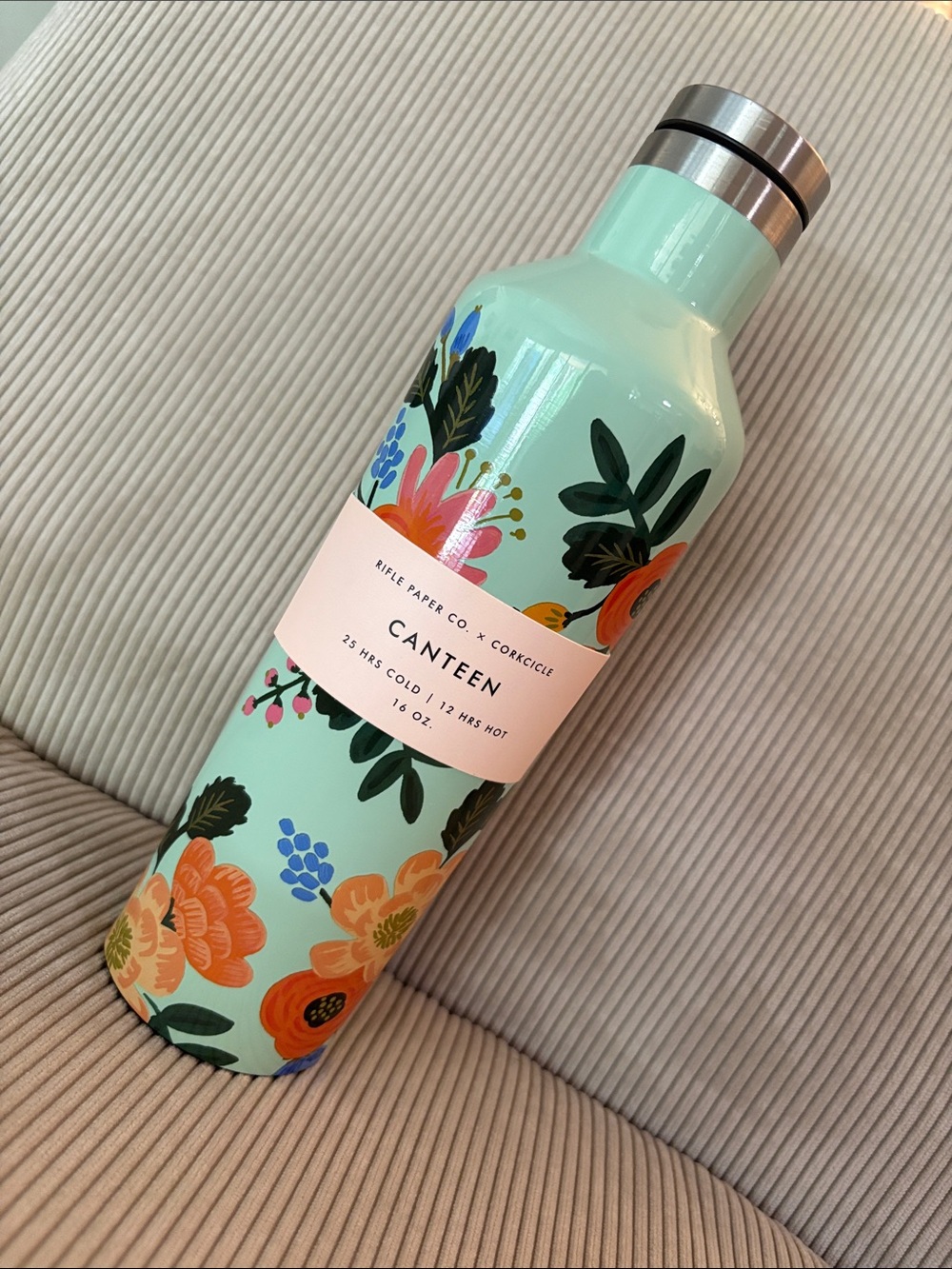 Rifle Paper Co x Corkcicle Canteen